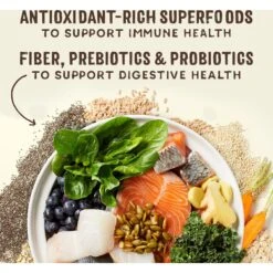Stella & Chewy's SuperBlends Raw Blend Wholesome Grains Wild-Caught Whitefish & Salmon Recipe With Superfoods Dry Dog Food -Blue Buffalo Shop 825974 PT4. AC SS1800 V1683552538