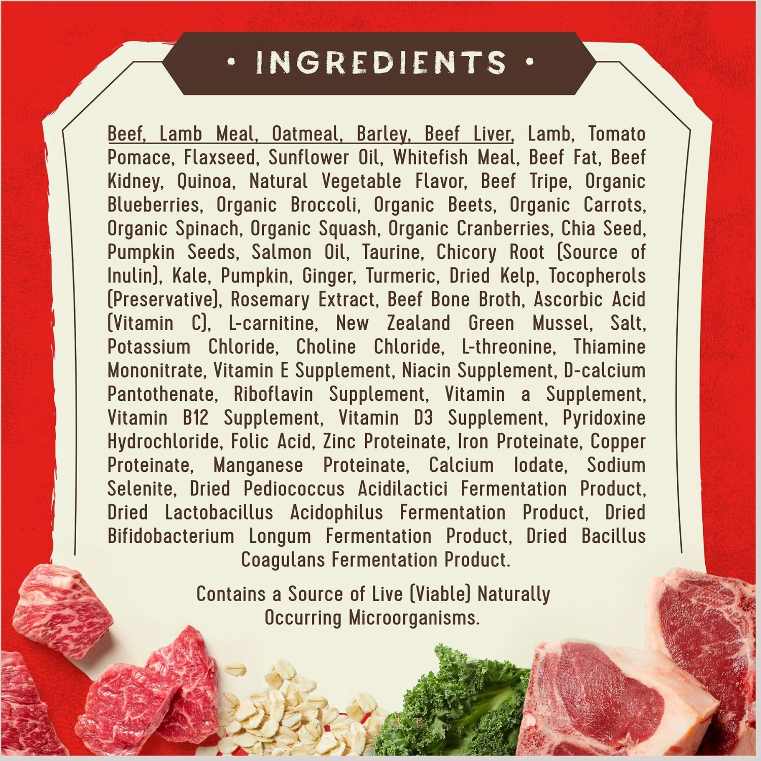 Stella & Chewy's SuperBlends Raw Blend Wholesome Grains Grass-Fed Beef, Beef Liver & Lamb Recipe With Superfoods Dry Dog Food 10 Stella & Chewy's SuperBlends Raw Blend Wholesome Grains Grass-Fed Beef, Beef Liver & Lamb Recipe With Superfoods Dry Dog Food - Image 8