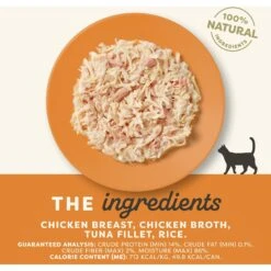 Applaws Limited Ingredient Chicken & Tuna In Broth Canned Wet Cat Food, 2.47-oz Can, Case Of 24 -Blue Buffalo Shop 836214 PT2. AC SS1800 V1685462327
