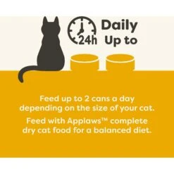 Applaws Limited Ingredient Chicken & Tuna In Broth Canned Wet Cat Food, 2.47-oz Can, Case Of 24 -Blue Buffalo Shop 836214 PT4. AC SS1800 V1685525161