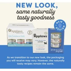 Applaws Fish Variety Pack In Broth Limited Ingredient Canned Wet Cat Food 10 Applaws Fish Variety Pack In Broth Limited Ingredient Canned Wet Cat Food -Blue Buffalo Shop 836342 PT1. AC SS1800 V1685459672