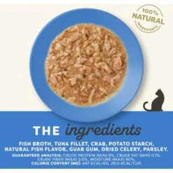 Applaws Tuna Fillet With Crab Recipe In Gravy Limited Ingredient Cat Food Pots, 2.12-oz Pot, Case Of 18 12 Applaws Tuna Fillet With Crab Recipe In Gravy Limited Ingredient Cat Food Pots, 2.12-oz Pot, Case Of 18 -Blue Buffalo Shop 836374 PT3. AC SS1800 V1685464136
