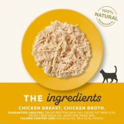 Applaws Chicken In Broth Limited Ingredient Wet Cat Food, 5.3-oz Pouch, Case Of 12 11 Applaws Chicken In Broth Limited Ingredient Wet Cat Food, 5.3-oz Pouch, Case Of 12 -Blue Buffalo Shop 836502 PT2. AC SS1800 V1685497357