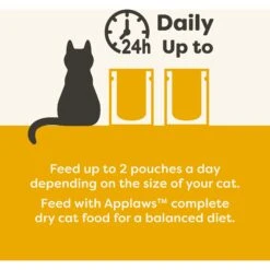 Applaws Chicken In Broth Limited Ingredient Wet Cat Food, 5.3-oz Pouch, Case Of 12 13 Applaws Chicken In Broth Limited Ingredient Wet Cat Food, 5.3-oz Pouch, Case Of 12 -Blue Buffalo Shop 836502 PT4. AC SS1800 V1685467963