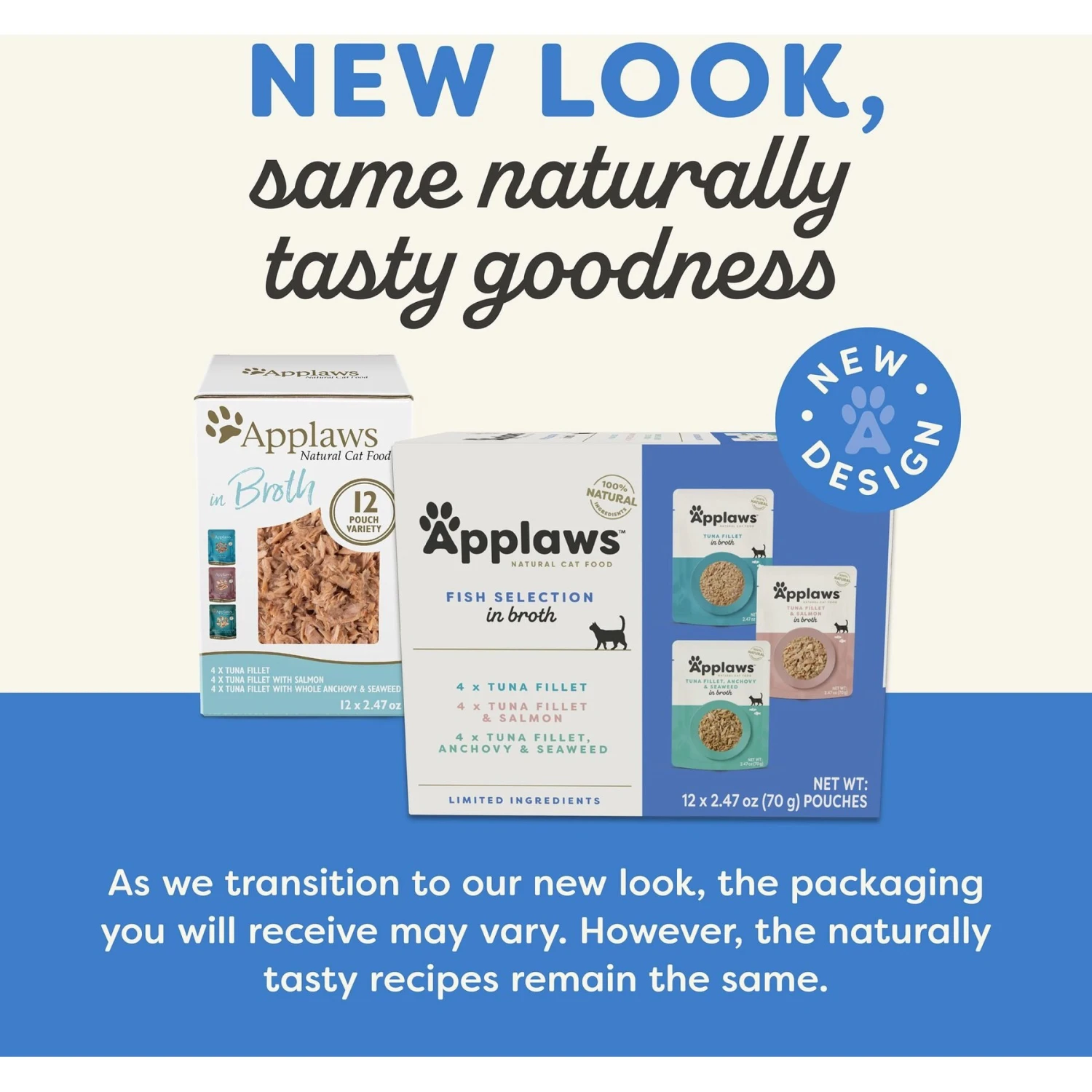 Applaws Variety Of Fish Flavors In Broth Limited Ingredient Wet Cat Food 4 Applaws Variety Of Fish Flavors In Broth Limited Ingredient Wet Cat Food - Image 2