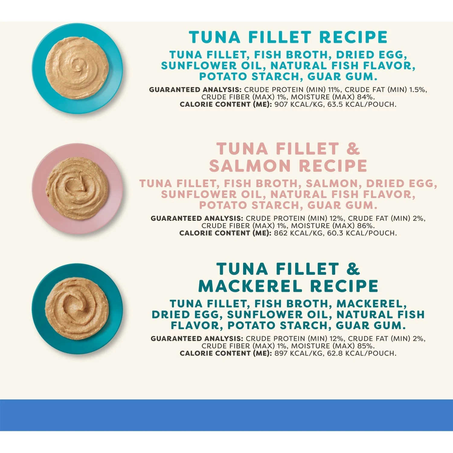 Applaws Variety Of Flavors In Mousse Limited Ingredient Wet Cat Food, 2.47-oz Pouch, Case Of 12 5 Applaws Variety Of Flavors In Mousse Limited Ingredient Wet Cat Food, 2.47-oz Pouch, Case Of 12 - Image 3