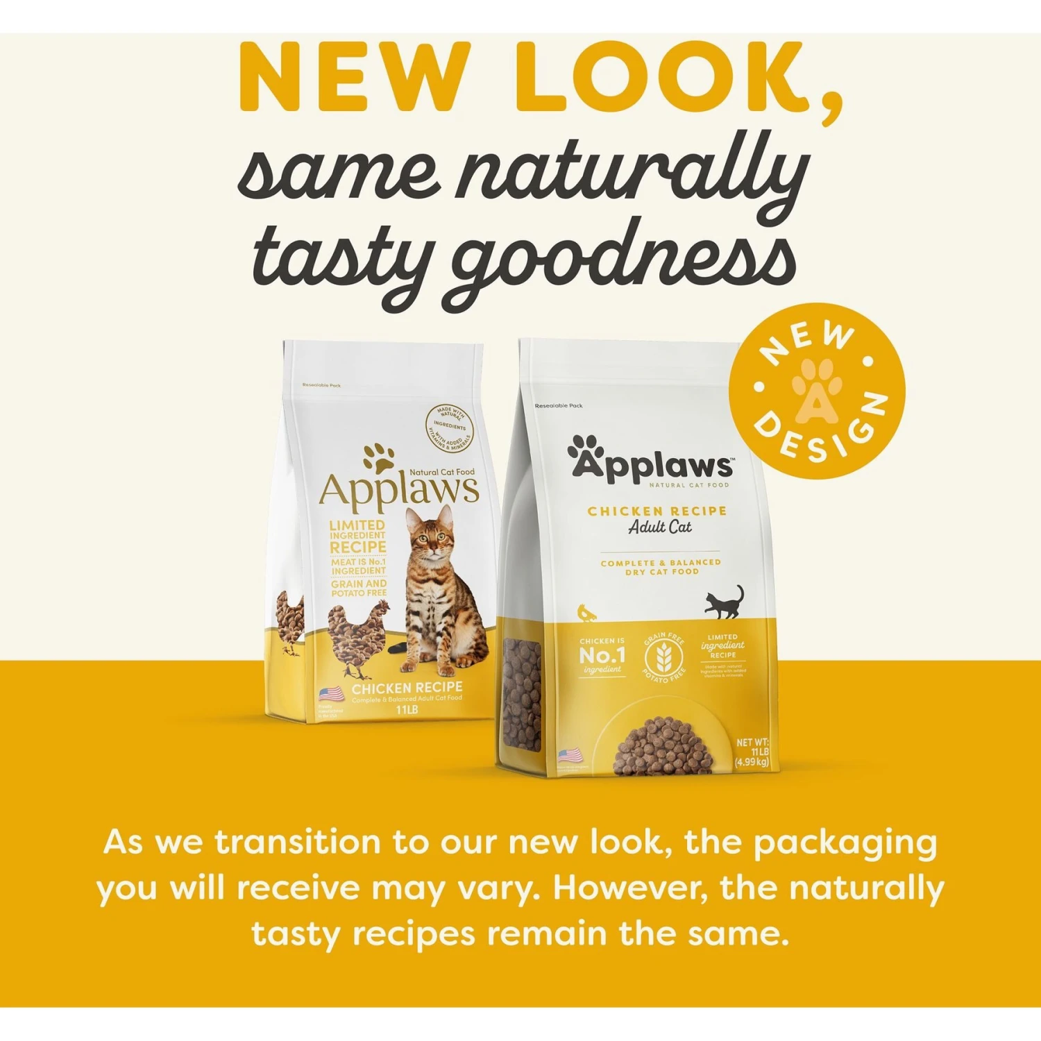 Applaws Complete Chicken Recipe Dry Cat Food, 11-lb Bag 4 Applaws Complete Chicken Recipe Dry Cat Food, 11-lb Bag - Image 2