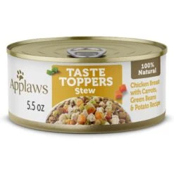 Applaws Taste Toppers Chicken Breast With Carrots, Green Beans & Potato Recipe Natural Wet Dog Food, 5.5-oz Pouch, Case Of 12