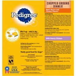 Pedigree Chopped Dinner Variety Pack Adult Wet Dog Food, 3.5-oz Pouch, Case Of 8 11 Pedigree Chopped Dinner Variety Pack Adult Wet Dog Food, 3.5-oz Pouch, Case Of 8 -Blue Buffalo Shop 837014 PT1. AC SS1800 V1682017497