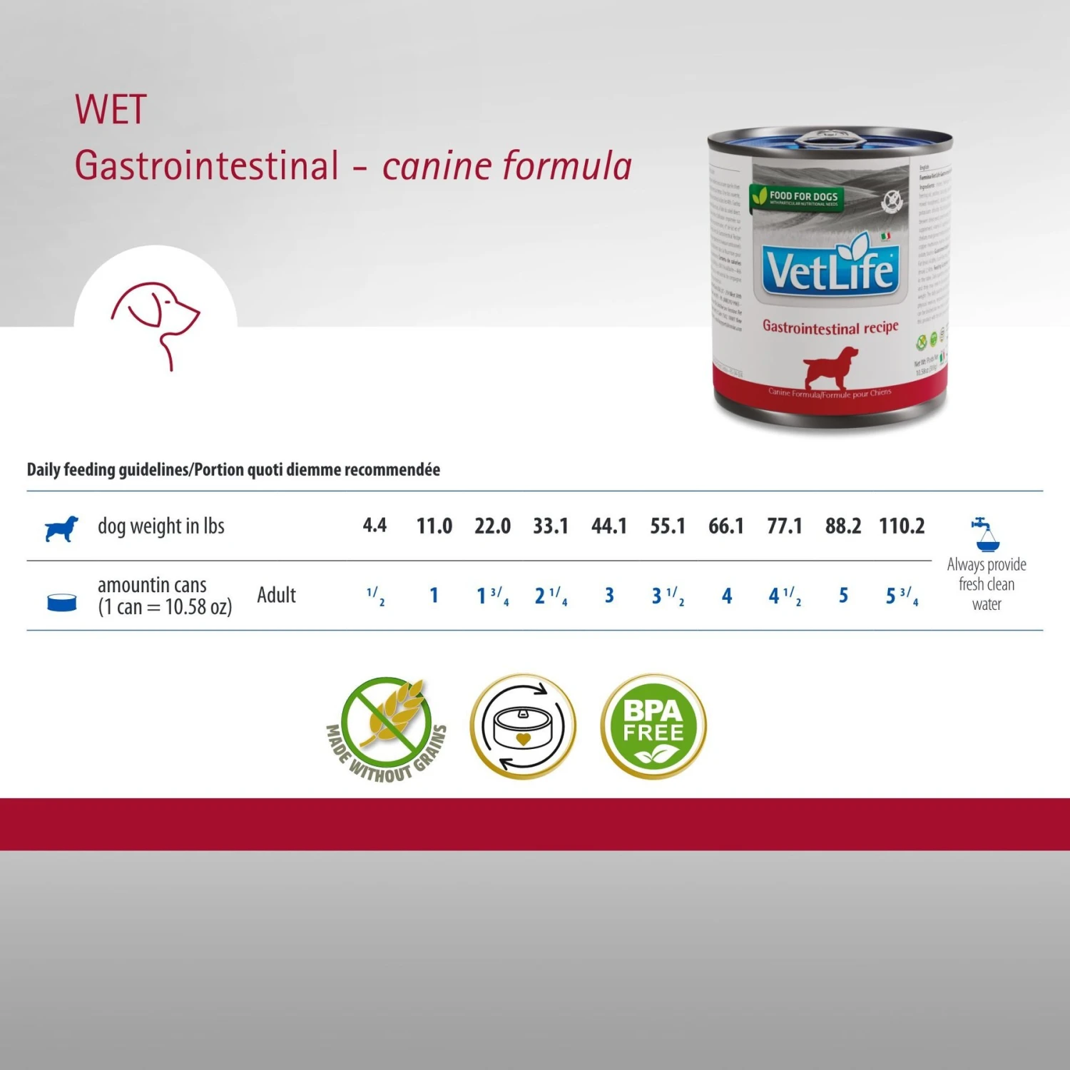 Farmina Vet Life Gastrointestinal Recipe Wet Dog Food 8 Farmina Vet Life Gastrointestinal Recipe Wet Dog Food - Image 6