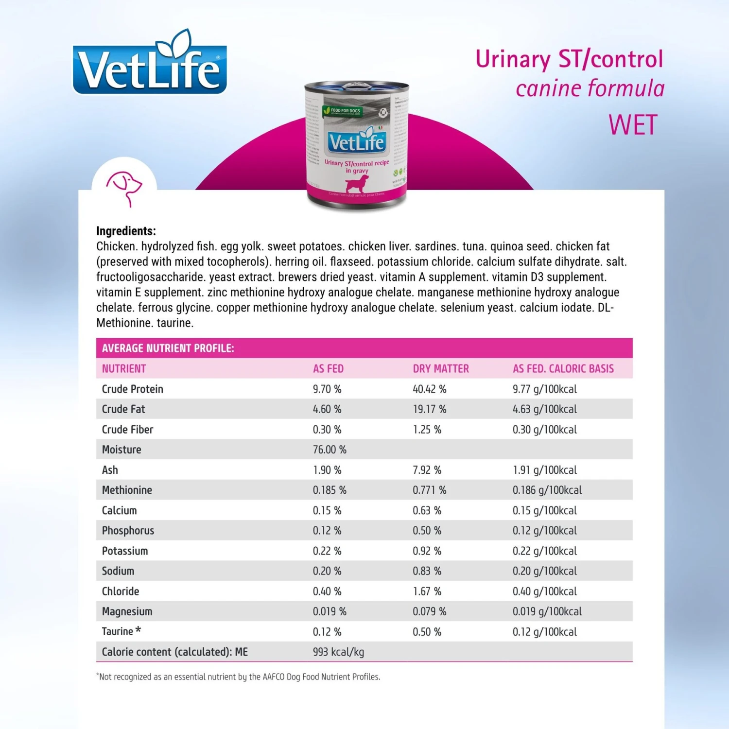 Farmina Vet Life Urinary ST/Control Recipe In Gravy Wet Dog Food 7 Farmina Vet Life Urinary ST/Control Recipe In Gravy Wet Dog Food - Image 5
