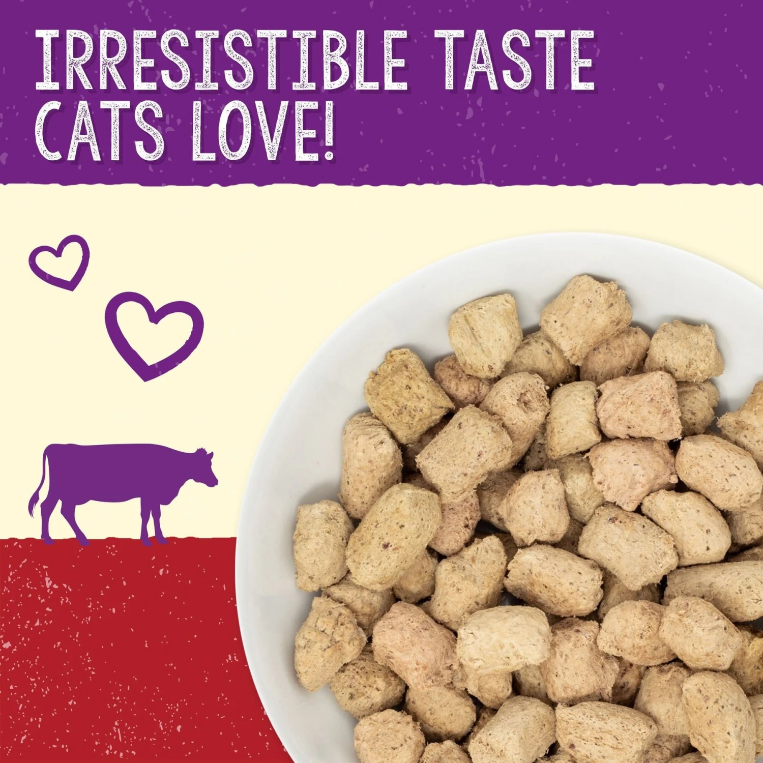 Stella & Chewy's Freeze-Dried Raw Dinner Morsels Grain-Free Protein Rich Bountiful Beef Recipe Cat Food 4 Stella & Chewy's Freeze-Dried Raw Dinner Morsels Grain-Free Protein Rich Bountiful Beef Recipe Cat Food - Image 2