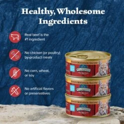 Blue Buffalo Wilderness Rocky Mountain Recipe Flaked Red Meat Feast Adult Grain-Free Canned Cat Food 14 Blue Buffalo Wilderness Rocky Mountain Recipe Flaked Red Meat Feast Adult Grain-Free Canned Cat Food -Blue Buffalo Shop 84211 PT5. AC SS1800 V1646787690