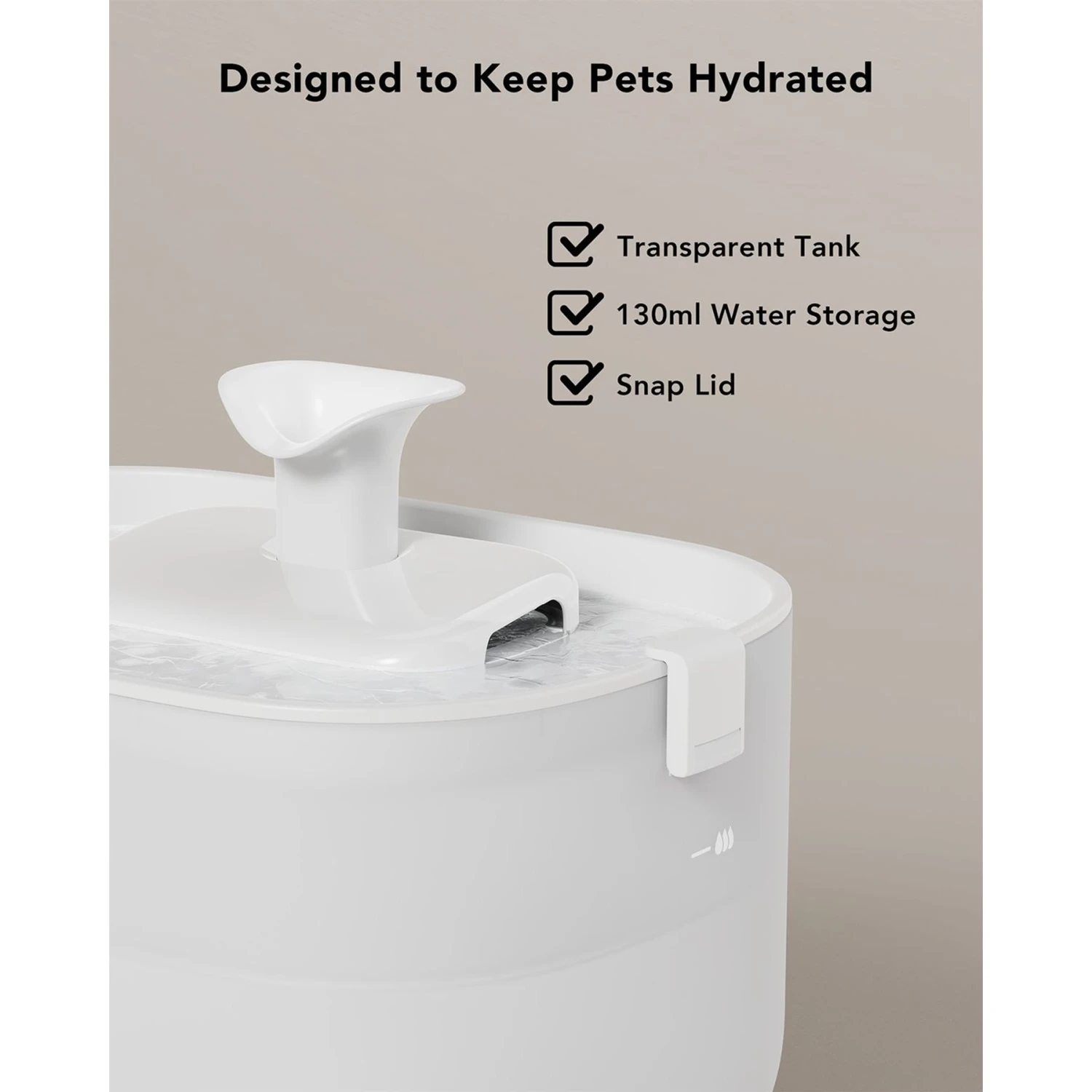 Petlibro Dockstream Wireless Pump Cat Water Fountain 10 Petlibro Dockstream Wireless Pump Cat Water Fountain - Image 8