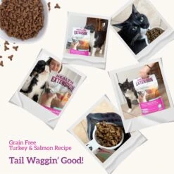 Health Extension Grain-Free Turkey & Salmon Recipe Dry Cat Food 16 Health Extension Grain-Free Turkey & Salmon Recipe Dry Cat Food -Blue Buffalo Shop 84265 PT6. AC SS1800 V1595642460