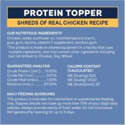 CANIDAE PURE Petite Protein Shreds Of Real Chicken Recipe In Gravy Dog Food Topper, 8.4-oz Box 16 CANIDAE PURE Petite Protein Shreds Of Real Chicken Recipe In Gravy Dog Food Topper, 8.4-oz Box -Blue Buffalo Shop 843110 PT6. AC SS1800 V1683043245