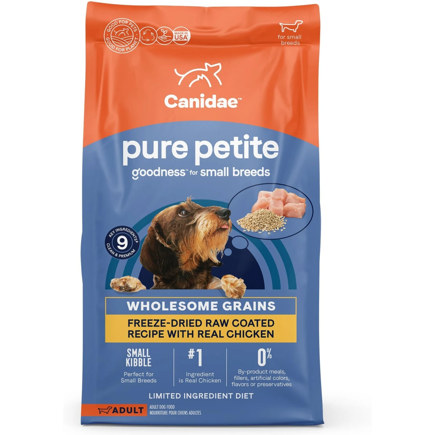 CANIDAE Pure Petite Premium Recipe Chicken & Wholesome Grains Dry Dog Food 3 CANIDAE Pure Petite Premium Recipe Chicken & Wholesome Grains Dry Dog Food