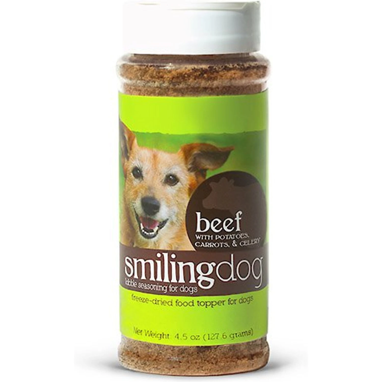 Herbsmith Smiling Dog Kibble Seasoning Freeze-Dried Beef With Potatoes, Carrots, & Celery Dog Food Topper 3 Herbsmith Smiling Dog Kibble Seasoning Freeze-Dried Beef With Potatoes, Carrots, & Celery Dog Food Topper