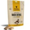 Vital Essentials Duck Entree Cat Food Mini Patties Grain-Free Freeze-Dried Raw Cat Food, 3.75-oz Bag -Blue Buffalo Shop 846374 MAIN. AC SS1800 V1685990313