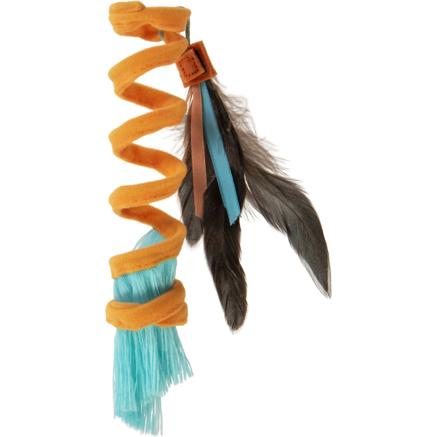 SmartyKat Instincts Crazy Coil Springy Cat Toy With Fringe & Detachable Feather Cat Toy 8 SmartyKat Instincts Crazy Coil Springy Cat Toy With Fringe & Detachable Feather Cat Toy - Image 6