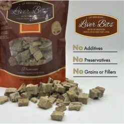 Liver Bits Freeze-Dried Raw Dog Treats, 4-oz Bag -Blue Buffalo Shop 84726 PT4. AC SS1800 V1687360457