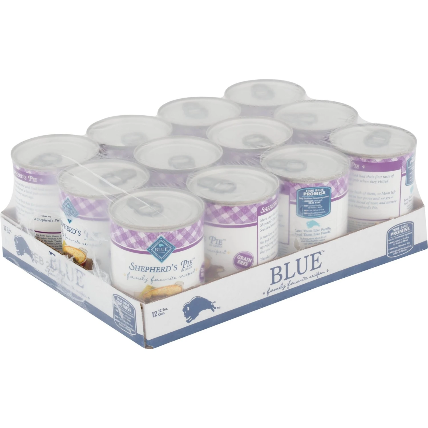 Blue Buffalo Family Favorite Grain-Free Recipes Shepherd's Pie Canned Dog Food 4 Blue Buffalo Family Favorite Grain-Free Recipes Shepherd's Pie Canned Dog Food - Image 2