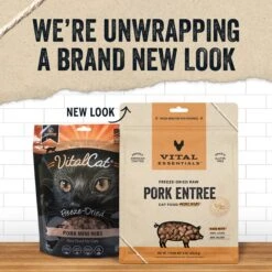 Vital Essentials Freeze-Dried Raw Pork Entree Cat Food, 8-oz Bag 10 Vital Essentials Freeze-Dried Raw Pork Entree Cat Food, 8-oz Bag -Blue Buffalo Shop 850942 PT2. AC SS1800 V1683899039