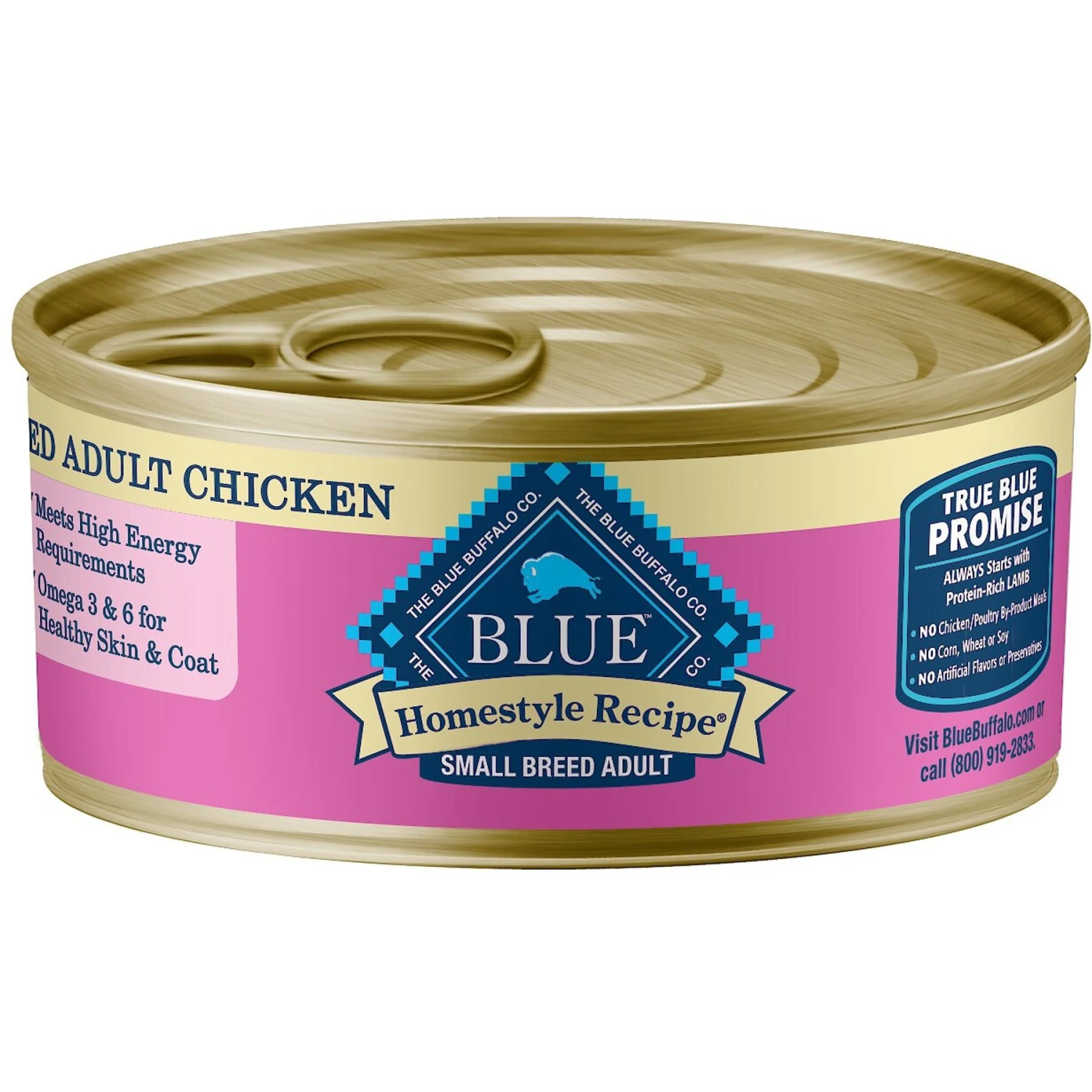 Blue Buffalo Homestyle Recipe Small Breed Chicken Dinner Canned Dog Food 3 Blue Buffalo Homestyle Recipe Small Breed Chicken Dinner Canned Dog Food