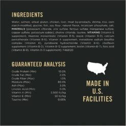 Purina Pro Plan Adult Salmon, Shrimp & Rice Entrée In Sauce Canned Cat Food 14 Purina Pro Plan Adult Salmon, Shrimp & Rice Entrée In Sauce Canned Cat Food -Blue Buffalo Shop 86287 PT4. AC SS1800 V1636675290
