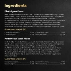 Cesar Classic Loaf In Sauce Filet Mignon & Porterhouse Steak Flavors Variety Pack Grain-Free Small Breed Adult Wet Dog Food Trays 16 Cesar Classic Loaf In Sauce Filet Mignon & Porterhouse Steak Flavors Variety Pack Grain-Free Small Breed Adult Wet Dog Food Trays -Blue Buffalo Shop 86450 PT5. AC SS1800 V1695666300
