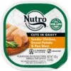 Nutro Grain-Free Tender Chicken, Sweet Potato & Pea Stew Cuts In Gravy Adult Wet Dog Food Trays