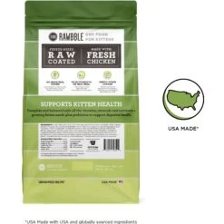 BIXBI Rawbble Dry Food Chicken Recipe For Kittens, 7-lb Bag -Blue Buffalo Shop 871046 PT1. AC SS1800 V1691515598