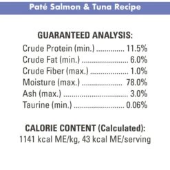 Nutro Perfect Portions Grain-Free Salmon & Tuna Pate Recipe Adult Wet Cat Food Trays 17 Nutro Perfect Portions Grain-Free Salmon & Tuna Pate Recipe Adult Wet Cat Food Trays -Blue Buffalo Shop 87484 PT6. AC SS1800 V1702678737