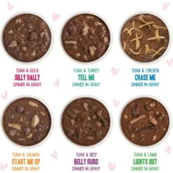 Weruva B.F.F. OMG Best Feline Friend Oh My Gravy! Tickle Me Pinks! Variety Pack Grain-Free Wet Cat Food, 2.8-oz Can, Case Of 12 -Blue Buffalo Shop 875534 PT3. AC SS1800 V1685991180