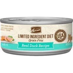 Merrick Limited Ingredient Diet Grain-Free Real Duck Pate Recipe Canned Cat Food