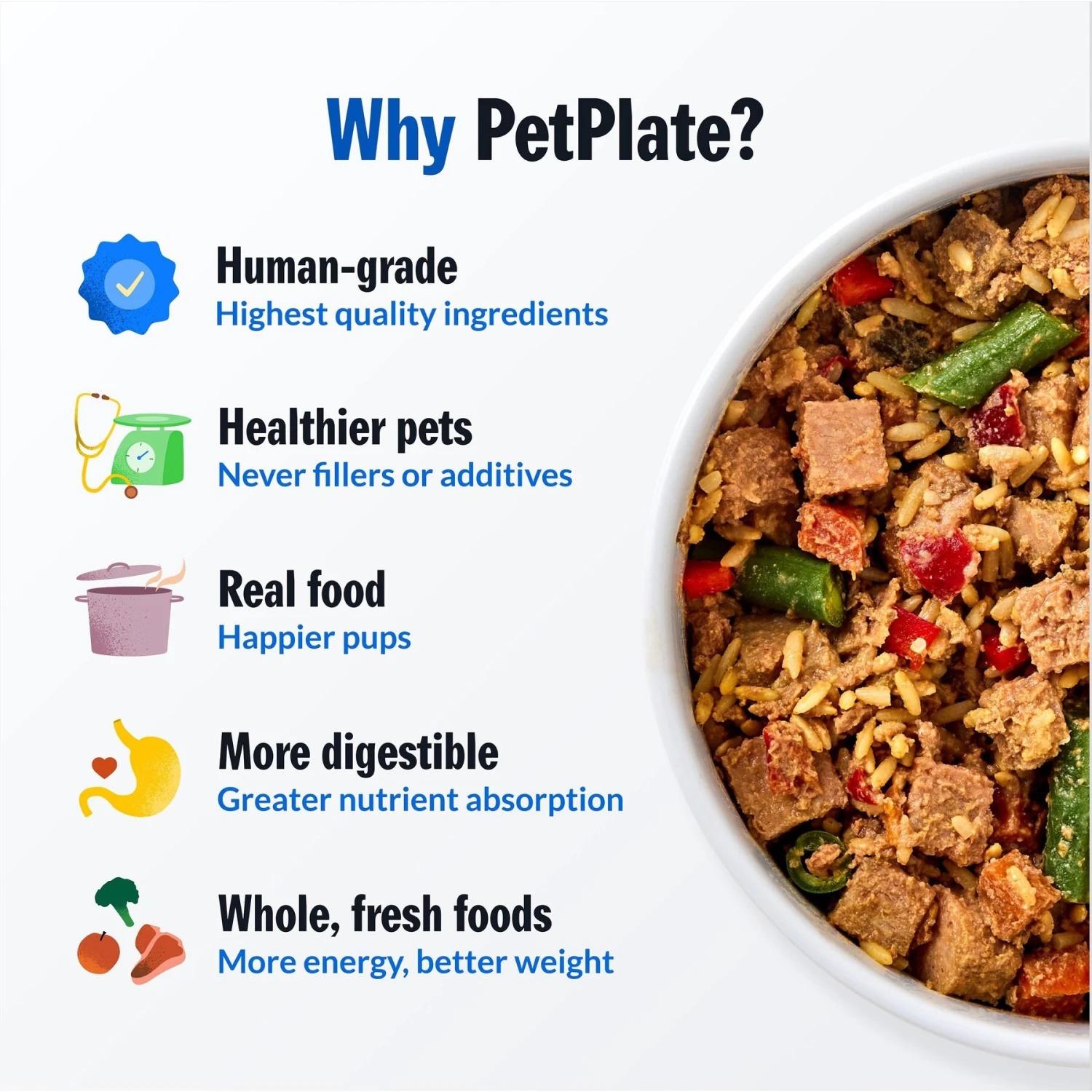 PetPlate Human Grade Chompin Chicken Entree Dog Food 5 PetPlate Human Grade Chompin Chicken Entree Dog Food - Image 3