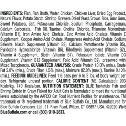 Blue Buffalo Tastefuls Natural Flaked Fish & Shrimp Entree In Gravy Wet Cat Food, 5.5-oz Can, Case Of 12 11 Blue Buffalo Tastefuls Natural Flaked Fish & Shrimp Entree In Gravy Wet Cat Food, 5.5-oz Can, Case Of 12 -Blue Buffalo Shop 879262 PT1. AC SS1800 V1687358452