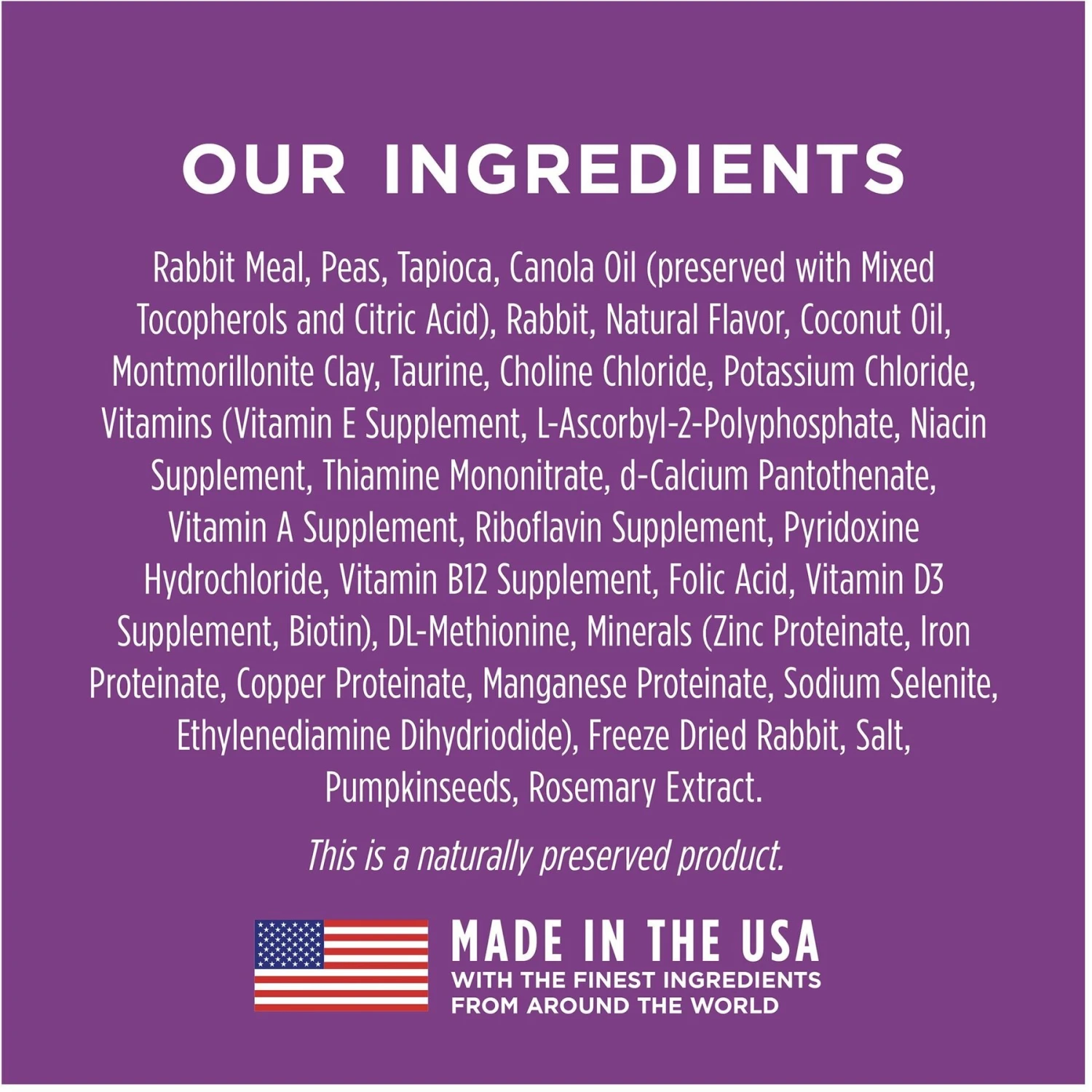 Instinct Limited Ingredient Diet Grain-Free Recipe With Real Rabbit Freeze-Dried Raw Coated Dry Cat Food & Instinct Limited Ingredient Diet Grain-Free Pate Real Rabbit Recipe Canned Cat Food 6 Instinct Limited Ingredient Diet Grain-Free Recipe With Real Rabbit Freeze-Dried Raw Coated Dry Cat Food & Instinct Limited Ingredient Diet Grain-Free Pate Real Rabbit Recipe Canned Cat Food - Image 4