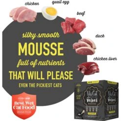 Tiki Cat After Dark Velvet Mousse Variety Pack Grain-Free Wet Cat Food, 2.8-oz Pouch, Case Of 12 12 Tiki Cat After Dark Velvet Mousse Variety Pack Grain-Free Wet Cat Food, 2.8-oz Pouch, Case Of 12 -Blue Buffalo Shop 883622 PT2. AC SS1800 V1690570624