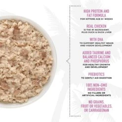 Tiki Cat Baby Chicken, Duck, & Duck Liver Shreds Grain-Free Wet Cat Food, 2.4-oz Can, Case Of 12 14 Tiki Cat Baby Chicken, Duck, & Duck Liver Shreds Grain-Free Wet Cat Food, 2.4-oz Can, Case Of 12 -Blue Buffalo Shop 883638 PT4. AC SS1800 V1690571399