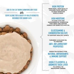 Tiki Cat Born Carnivore Silver Functional Cat Food Topper, 1.5-oz Pouch, Case Of 12 -Blue Buffalo Shop 883670 PT4. AC SS1800 V1690562116