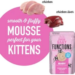 Tiki Cat Born Carnivore Baby Functional Cat Food Topper, 1.5-oz Pouch, Case Of 12 -Blue Buffalo Shop 883686 PT3. AC SS1800 V1690566676