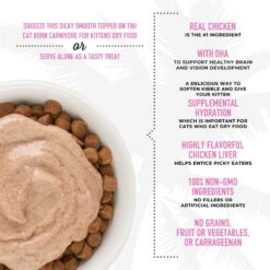 Tiki Cat Born Carnivore Baby Functional Cat Food Topper, 1.5-oz Pouch, Case Of 12 -Blue Buffalo Shop 883686 PT4. AC SS1800 V1690565304