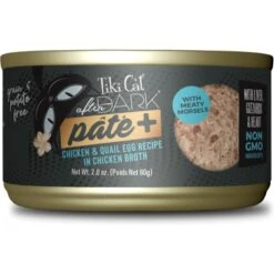 Tiki Cat After Dark Pate+ Chicken & Quail Egg Grain-Free Wet Cat Food