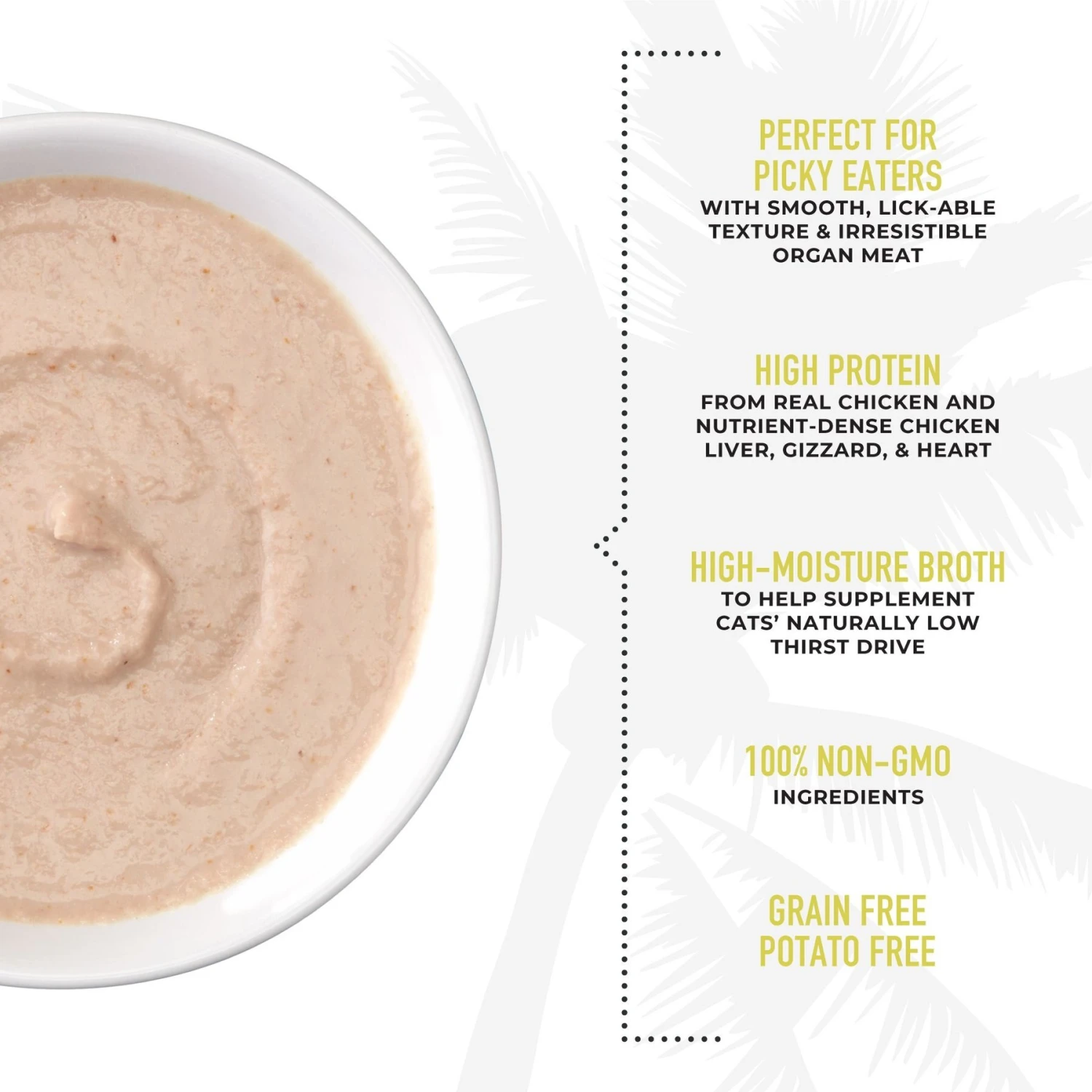 Tiki Cat After Dark Velvet Mousse Chicken Grain-Free Wet Cat Food, 2.8-oz Pouch, Case Of 12 7 Tiki Cat After Dark Velvet Mousse Chicken Grain-Free Wet Cat Food, 2.8-oz Pouch, Case Of 12 - Image 5