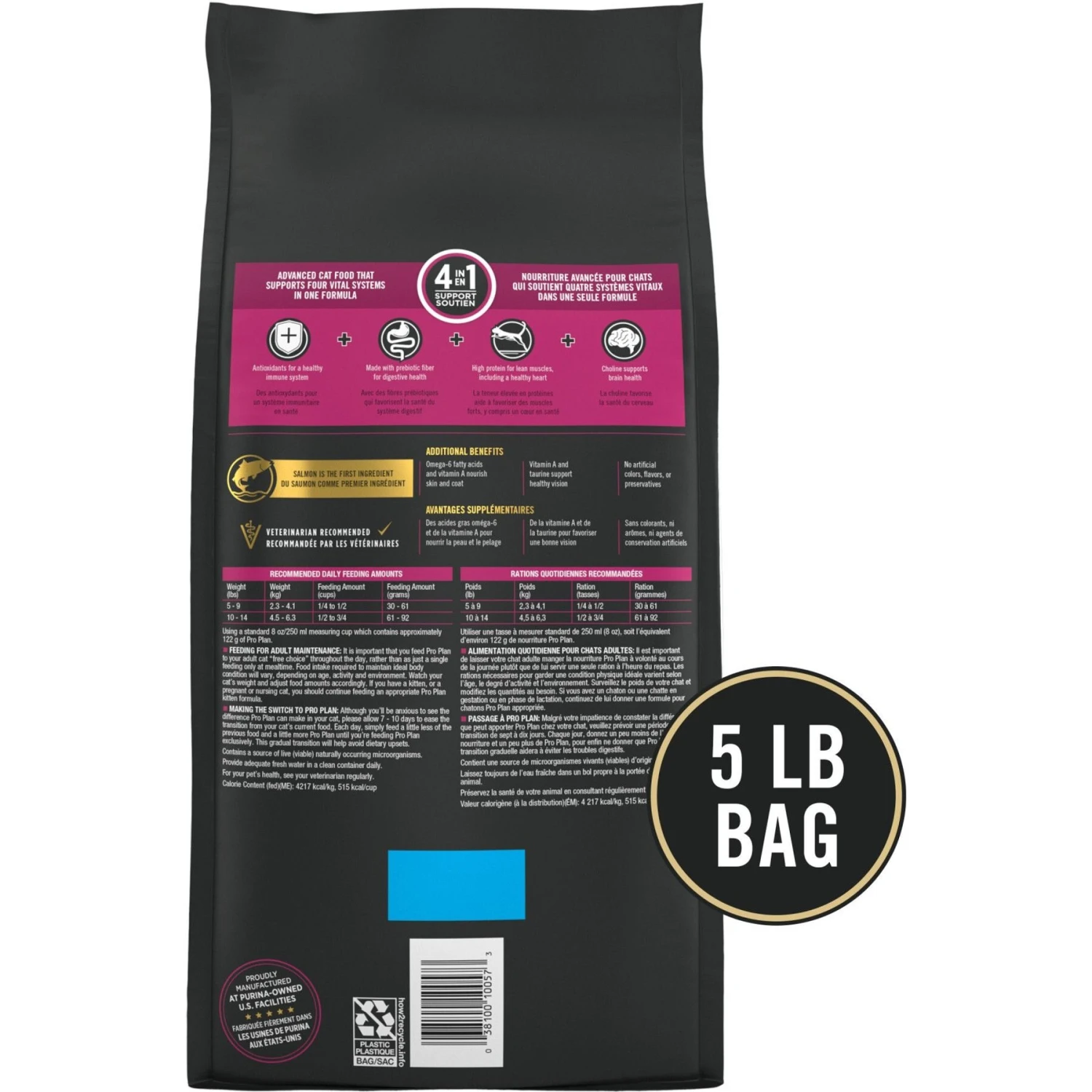 Purina Pro Plan Vital Systems Salmon & Egg Formula 4-in-1 Dry Cat Food 4 Purina Pro Plan Vital Systems Salmon & Egg Formula 4-in-1 Dry Cat Food - Image 2