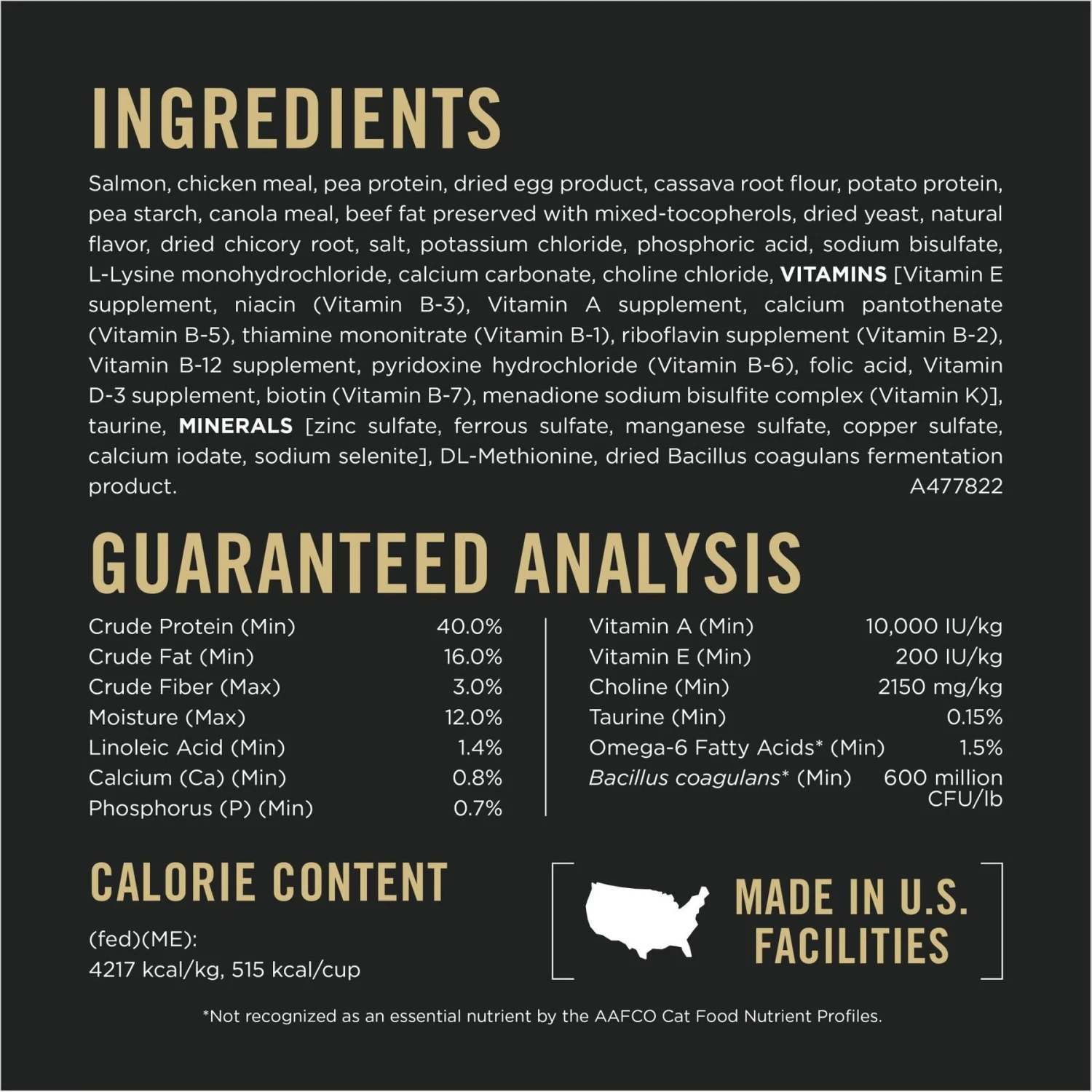 Purina Pro Plan Vital Systems Salmon & Egg Formula 4-in-1 Dry Cat Food 8 Purina Pro Plan Vital Systems Salmon & Egg Formula 4-in-1 Dry Cat Food - Image 6