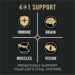 Purina Pro Plan Vital Systems Seafood Entree In Wet Cat Food Gravy, 3-oz Can, Case Of 24 -Blue Buffalo Shop 886086 PT2. AC SS1800 V1688579759