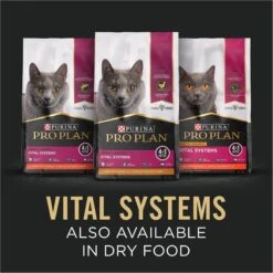 Purina Pro Plan Vital Systems Seafood Entree In Wet Cat Food Gravy, 3-oz Can, Case Of 24 -Blue Buffalo Shop 886086 PT3. AC SS1800 V1688579757