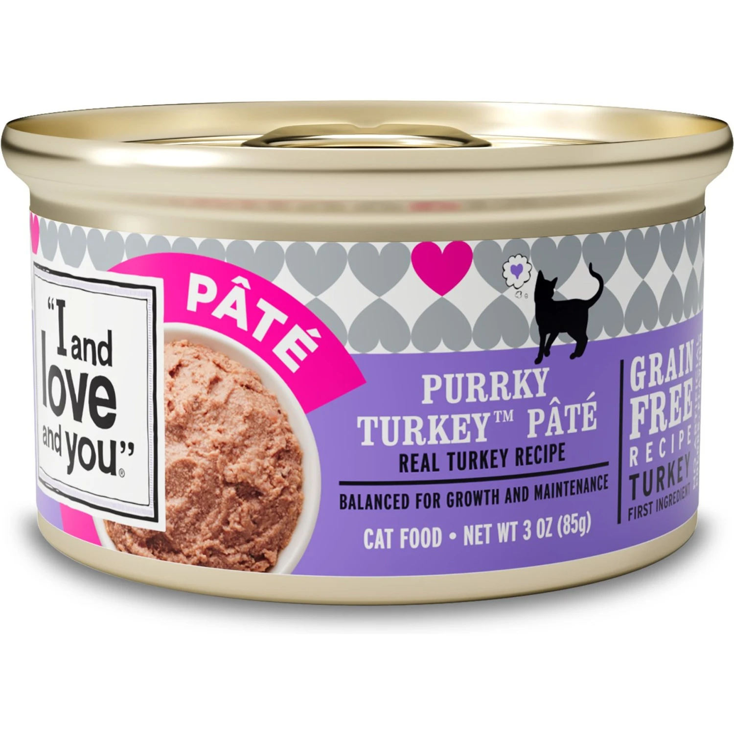 I And Love And You Purrky Turkey Pate Grain-Free Canned Cat Food 3 I And Love And You Purrky Turkey Pate Grain-Free Canned Cat Food